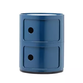 Тумба Componibili синего цвета