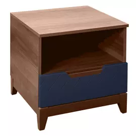 Тумба для прихожей с полкой сканди сапфир