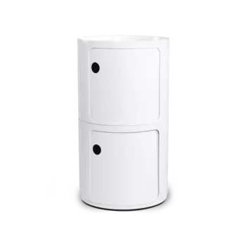 Тумба из пластика белого цвета