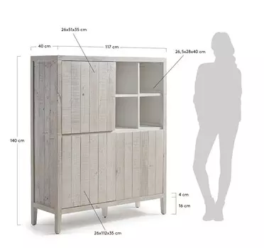 Тумба Julia Grup Woody