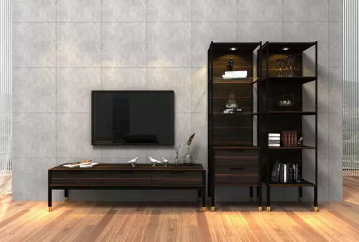 Тумба под tv Benissa с тремя выдвижными ящиками