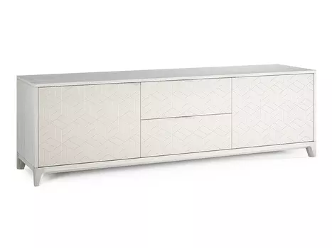 Тумба под тв Case №2 белого цвета