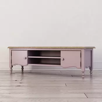 Тумба под тв Leblanc лавандового цвета