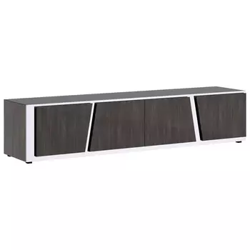 Тумба под тв Smoked с дверцами