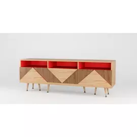 Тумба под тв Woo на ножках из массива бука