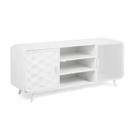 Тумба под тв Wyatt белого цвета