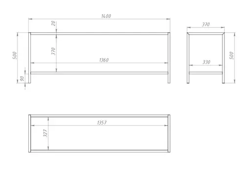 Тумба под тв золотистого цвета