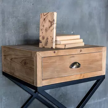 Тумба престо с металлическим основанием