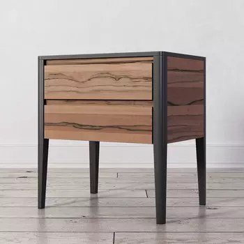 Тумба прикроватная Evans с двумя ящиками