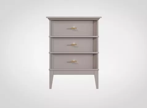 Тумба прикроватная Manhattan с тремя ящиками