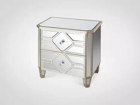 Тумба прикроватная с двумя выдвижными ящиками