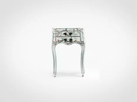 Тумба прикроватная с ручной росписью