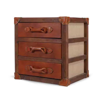 Тумба Rupel коричневого цвета