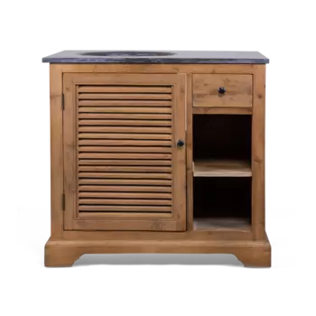 Тумба с раковиной Frodine из сосны беленой