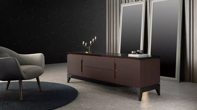 Тумба тв Alto горький шоколад