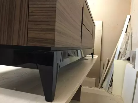 Тумба тв Alto зебрано тонированный