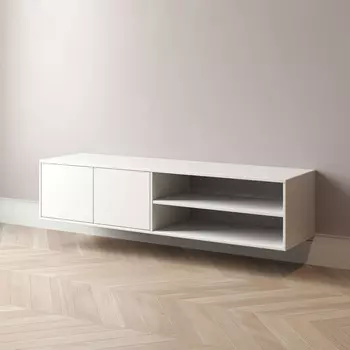 Тумба тв Fly-1 120 белого цвета