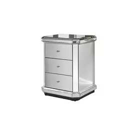 Тумбочка прикроватная зеркальная