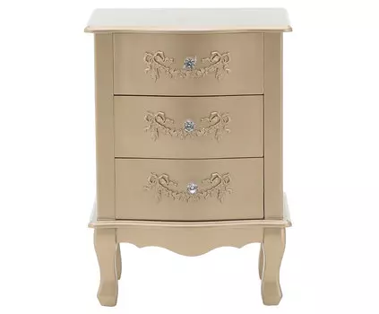 Тумбочка с тремя ящиками