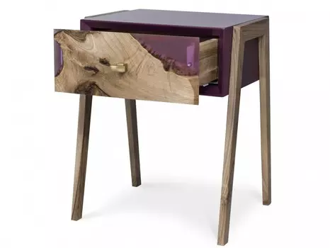 Тумбочка Storm пурпурного цвета