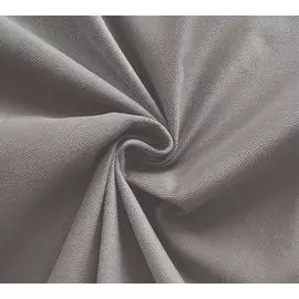 Угловой диван астер с каркасом из массива сосны и обивкой из серого велюра