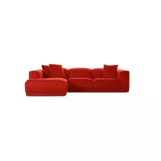 Угловой диван Kelston Sectional красного цвета
