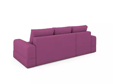 Угловой диван-кровать Elke пурпурного цвета