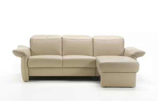 Угловой диван-кровать Zelos бежевого цвета