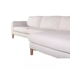 Угловой диван Malin белого цвета