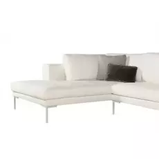 Угловой диван Markus белого цвета