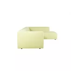 Угловой диван Milano желтого цвета