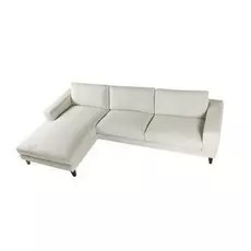 Угловой диван Passion белого цвета