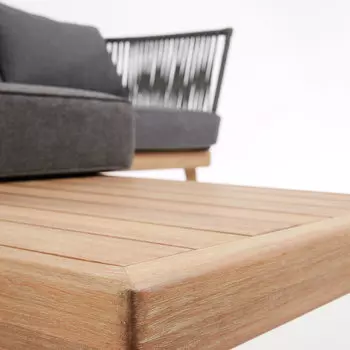 Угловой диван Ramdom эвкалипт серого цвета