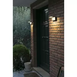 Уличный настенный светильник Faro Ele Led из алюминия и пластика