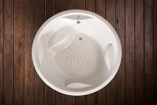 Ванна Allegra-Relax встраиваемая акриловаяс аэромассажем и хромотерапией