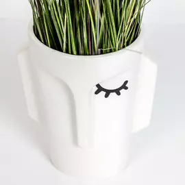 Ваза Amenna из белой керамики