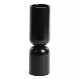 Ваза Anni черного цвета