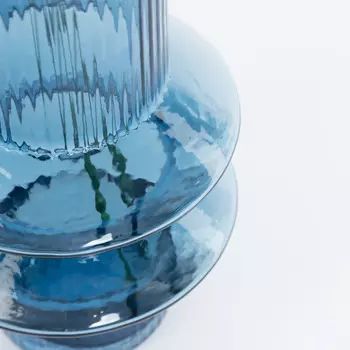 Ваза Dadal Blue Vase из синего стекла