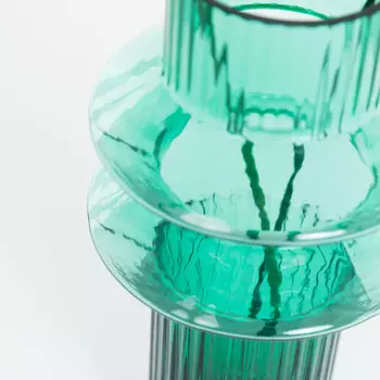 Ваза Dadal Green Vase из зеленого стекла