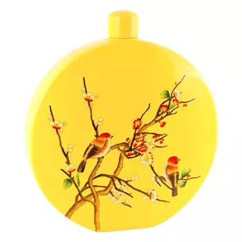 Ваза декоративная магнолия из керамики