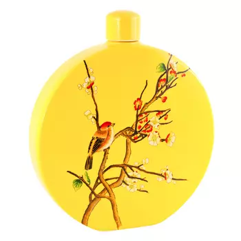 Ваза декоративная магнолия из керамики