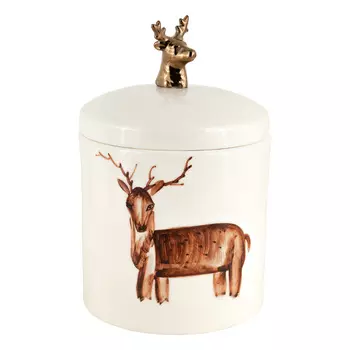 Ваза декоративная марал из керамики