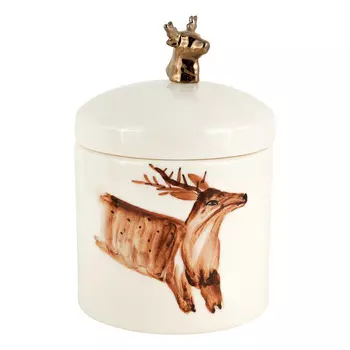 Ваза декоративная марал из керамики