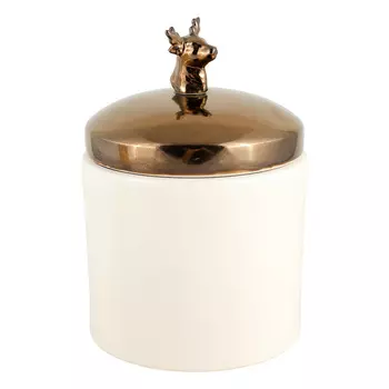 Ваза декоративная марал из керамики