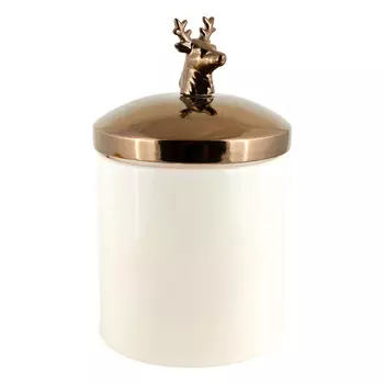 Ваза декоративная марал из керамики