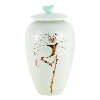 Ваза декоративная медитация из керамики