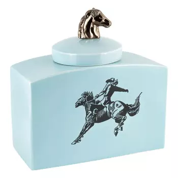 Ваза декоративная поло из керамики