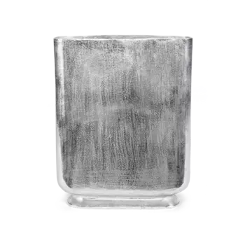 Ваза декоративная Putous серебряного цвета