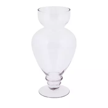 Ваза декоративная силуэт из стекла