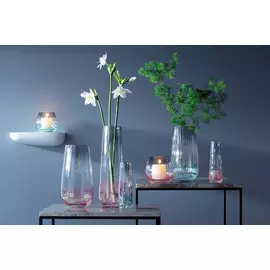 Ваза Dusk розово-серого цвета